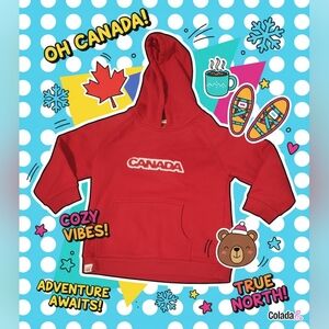 Red Canada Hoodie